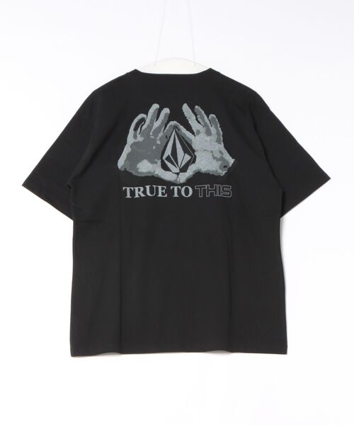 VOLCOM(ボルコム)の「VOLCOM メンズ HAND STONE SS TEE Tシャツ 【2026年夏モデル】(Tシャツ/カットソー・メンズ・ホワイト/ブラック・MEDIUM/X-LARGE/SMALL/LARGE)」の3枚目の写真