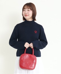 12GGW/Acリブハイネックプルオーバー