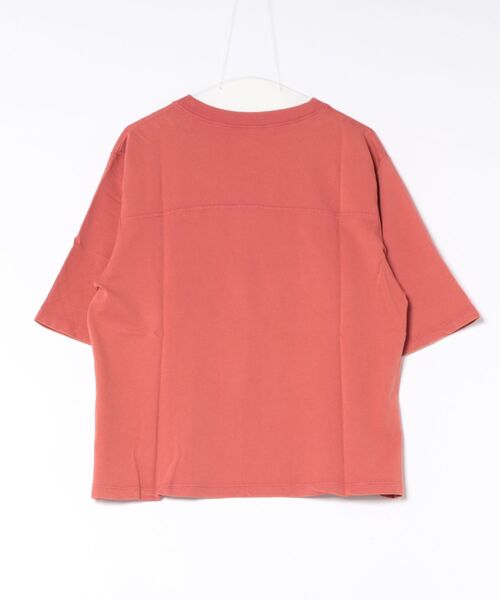 Right-on(ライトオン)の「HONEYSUCKLE ROSE(ハニーサックルローズ)ナンバリングTシャツ(Tシャツ/カットソー・レディース・ブラウン/レッド/ダークグレー・L/M)」の18枚目の写真