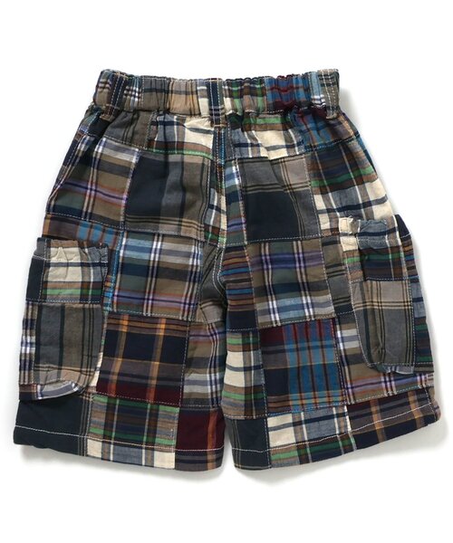 F.O.KIDS（エフオーキッズ）の「パッチワークショーツ（その他パンツ・キッズ・ダークグリーン/イエロー/レインボー・100/90/80/140/130/120/110）」の6枚目の写真