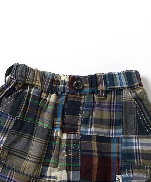F.O.KIDS（エフオーキッズ）の「パッチワークショーツ（その他パンツ・キッズ・ダークグリーン/イエロー/レインボー・100/90/80/140/130/120/110）」の7枚目の写真