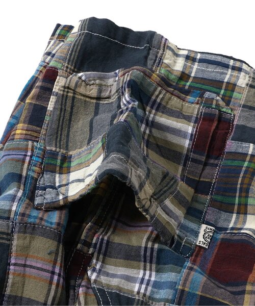 F.O.KIDS（エフオーキッズ）の「パッチワークショーツ（その他パンツ・キッズ・ダークグリーン/イエロー/レインボー・100/90/80/140/130/120/110）」の4枚目の写真