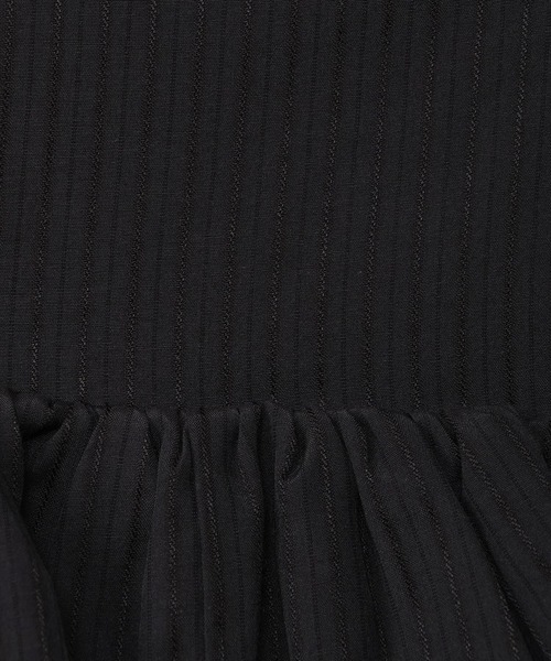 AND COUTURE(アンドクチュール)の「ティアードフリルブラウス(シャツ/ブラウス・レディース・ブラック系その他/ホワイト系その他/ベージュ系その他/ブルー系その他・FREE)」の15枚目の写真