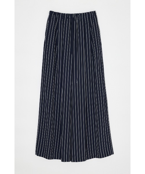 ENFOLD(エンフォルド)の「STRIPE PANTS(その他パンツ・レディース・ダークネイビー/ブラック・36/38)」の2枚目の写真