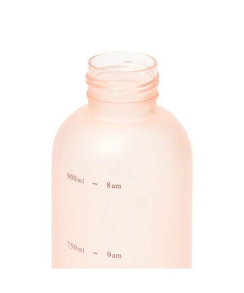 Francfranc(フランフラン)の「1L ウォーターボトル ピンク(食洗器使用可)マイボトル ドリンクボトル 水筒 直飲み メモリ付き タイムマーカー付き(キッチンツール・レディース・ピンク・FREE)」の12枚目の写真