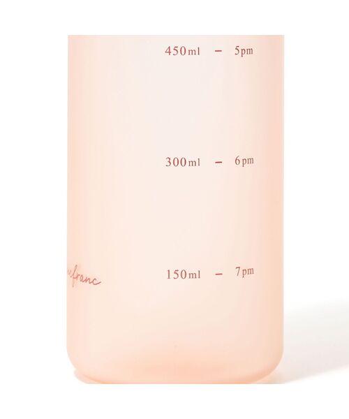 Francfranc(フランフラン)の「1L ウォーターボトル ピンク(食洗器使用可)マイボトル ドリンクボトル 水筒 直飲み メモリ付き タイムマーカー付き(キッチンツール・レディース・ピンク・FREE)」の14枚目の写真