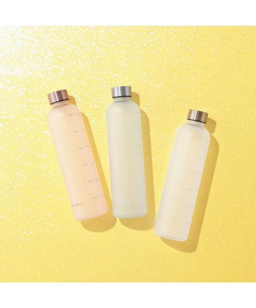 Francfranc(フランフラン)の「1L ウォーターボトル ピンク(食洗器使用可)マイボトル ドリンクボトル 水筒 直飲み メモリ付き タイムマーカー付き(キッチンツール・レディース・ピンク・FREE)」の8枚目の写真