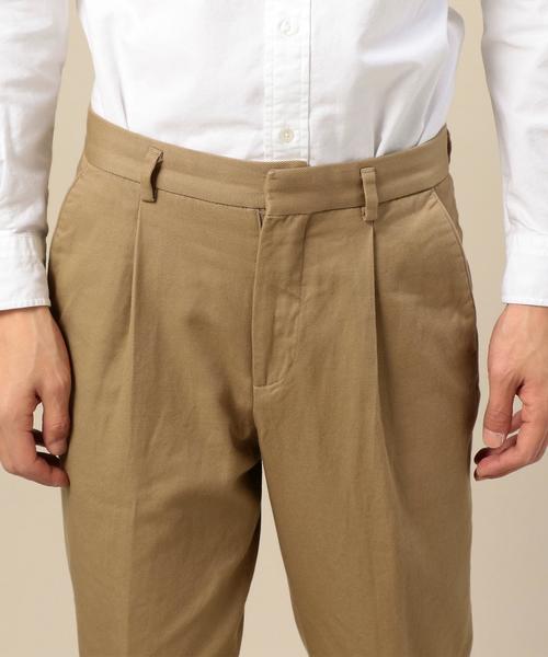 BEAUTY&YOUTH UNITED ARROWS（ビューティーアンドユースユナイテッドアローズ）の「BY カルゼ チノ 1P ワイド テーパードパンツ◆（その他パンツ・メンズ・オリーブ/ネイビー/ベージュ・MEDIUM/LARGE/SMALL/X-LARGE）」の11枚目の写真