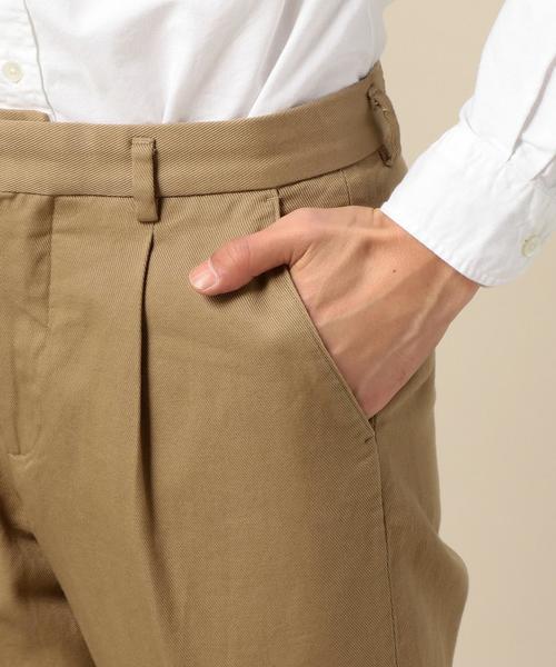BEAUTY&YOUTH UNITED ARROWS（ビューティーアンドユースユナイテッドアローズ）の「BY カルゼ チノ 1P ワイド テーパードパンツ◆（その他パンツ・メンズ・オリーブ/ネイビー/ベージュ・MEDIUM/LARGE/SMALL/X-LARGE）」の12枚目の写真