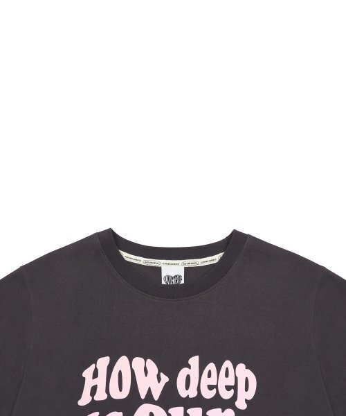 LUVISTRUE(ラヴイズトゥルー)の「DN LUV TEE(CHARCOAL)(Tシャツ/カットソー・レディース・その他・FREE)」の4枚目の写真