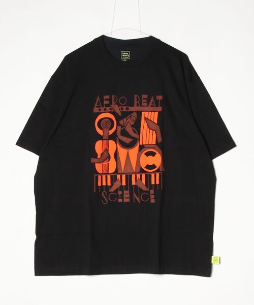 LOOSE JOINTS（ルーズジョインツ）の「【loosejoints】MASATO MAEKAWA - AFRO BEAT SCIENCE S/S TEE（Tシャツ/カットソー・メンズ・ホワイト/ブラック・L/XL）」の2枚目の写真