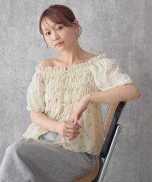 RETRO GIRL（レトロガール）の「バルーン2wayリボンBL（シャツ/ブラウス）」