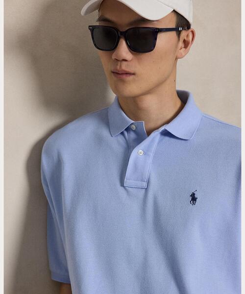 POLO RALPH LAUREN(ポロ ラルフ ローレン)の「リラックス フィット メッシュ ポロシャツ(ポロシャツ・メンズ・ブルー・L/M/S/XS/XL)」の5枚目の写真