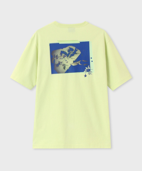 PS Paul Smith(ピーエスポールスミス)の「"Digital Noise" 半袖Tシャツ / 262551 220X(Tシャツ/カットソー・メンズ・ライトイエロー・X-LARGE/LARGE/MEDIUM)」の2枚目の写真