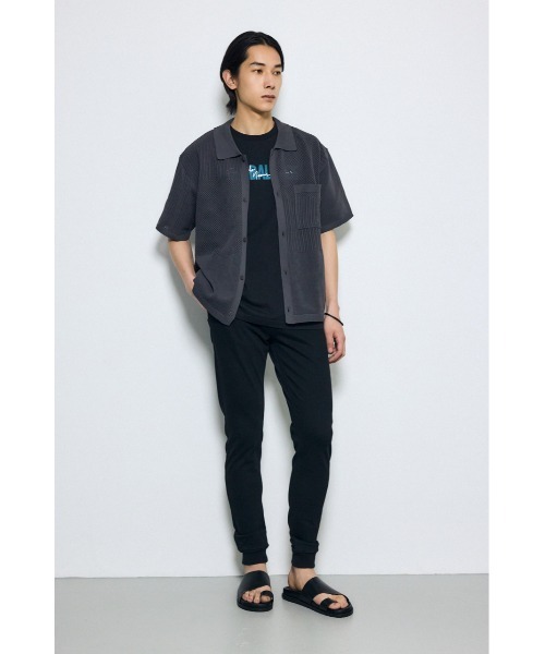 AZUL by moussy(アズールバイマウジー)の「【リピート率No.1】EASY ACTION SLIM JOGGER 2ND イージーアクションスリムジョガー(スウェットパンツ・メンズ・ブラック/杢グレー/チャコールグレー・X-LARGE/LARGE/MEDIUM/SMALL/X-SMALL)」の6枚目の写真