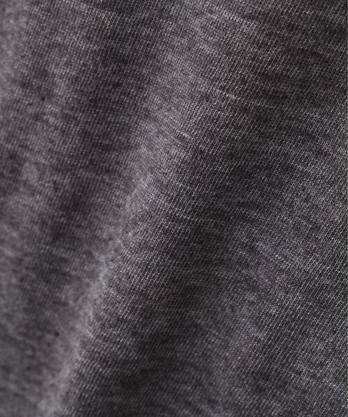 YLEVE（イレーヴ）の「YLEVE / TETRON COTTON SLUB YARN JERSEY T-SHIRT（Tシャツ/カットソー・レディース・グレー/ホワイト/ブルー・1）」の4枚目の写真
