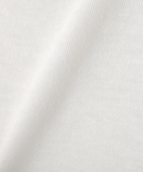 YLEVE（イレーヴ）の「YLEVE / TETRON COTTON SLUB YARN JERSEY T-SHIRT（Tシャツ/カットソー・レディース・グレー/ホワイト/ブルー・1）」の12枚目の写真
