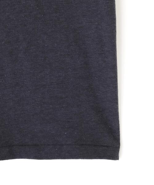 YLEVE（イレーヴ）の「YLEVE / TETRON COTTON SLUB YARN JERSEY T-SHIRT（Tシャツ/カットソー・レディース・グレー/ホワイト/ブルー・1）」の18枚目の写真