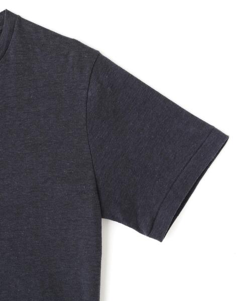 YLEVE（イレーヴ）の「YLEVE / TETRON COTTON SLUB YARN JERSEY T-SHIRT（Tシャツ/カットソー・レディース・グレー/ホワイト/ブルー・1）」の19枚目の写真