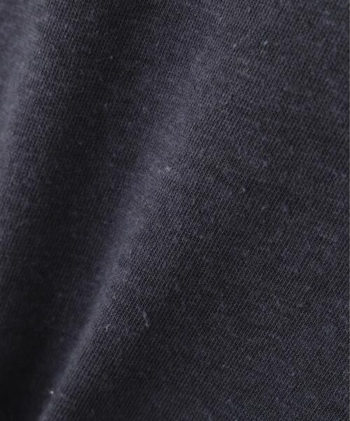YLEVE（イレーヴ）の「YLEVE / TETRON COTTON SLUB YARN JERSEY T-SHIRT（Tシャツ/カットソー・レディース・グレー/ホワイト/ブルー・1）」の20枚目の写真