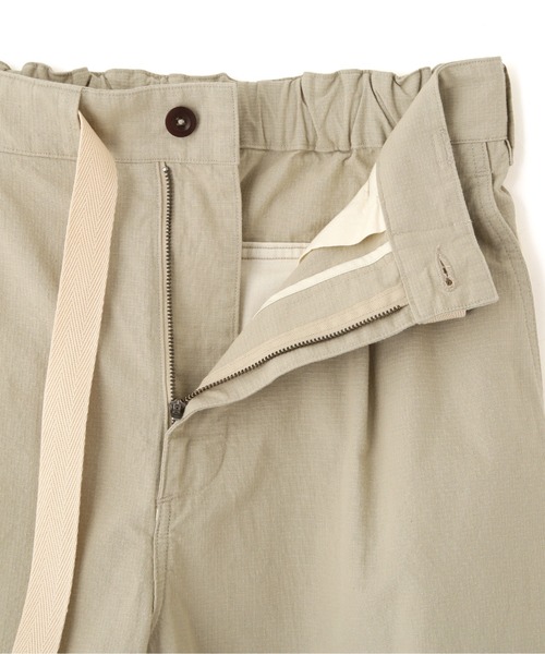 MHL.(エムエイチエル)の「COTTON LINEN TINY RIPSTOP(その他パンツ・メンズ・カーキ/ライトベージュ・LARGE/MEDIUM)」の4枚目の写真
