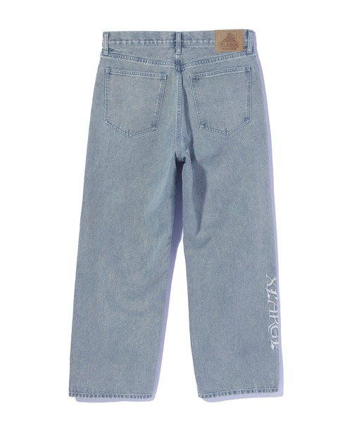 XLARGE（エクストララージ）の「EMB DENIM PANTS（デニムパンツ・メンズ・ライトインディゴブルー/インディゴブルー/ブラック・32inch/30inch/36inch/34inch）」の3枚目の写真