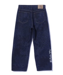 EMB DENIM PANTS