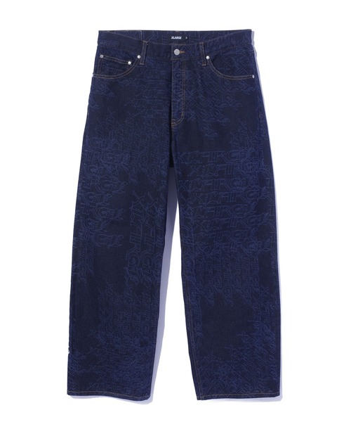 XLARGE（エクストララージ）の「EMB DENIM PANTS（デニムパンツ・メンズ・ライトインディゴブルー/インディゴブルー/ブラック・32inch/30inch/36inch/34inch）」の10枚目の写真