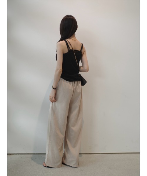 amel(エイメル)の「リラックスロングパンツ | ベージュ(その他パンツ・レディース・ベージュ・FREE)」の13枚目の写真