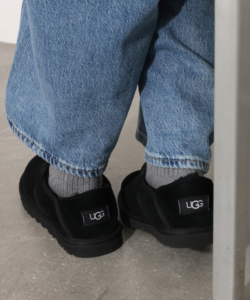 UGG（アグ）の「《追加》【UGG/アグ】M KENTON：ボアシューズ 3010 BLACK/CHESTNUT（その他シューズ・レディース・ブラック/キャメル・25cm/24cm/23cm）」の6枚目の写真