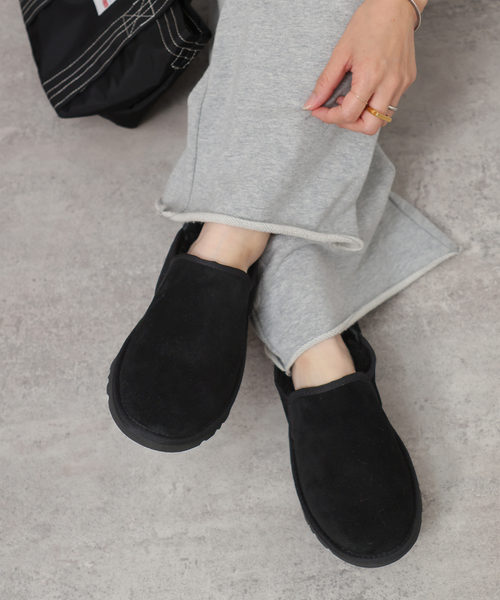 UGG（アグ）の「《追加》【UGG/アグ】M KENTON：ボアシューズ 3010 BLACK/CHESTNUT（その他シューズ・レディース・ブラック/キャメル・25cm/24cm/23cm）」の7枚目の写真