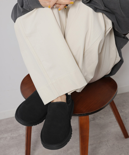 UGG（アグ）の「《追加》【UGG/アグ】M KENTON：ボアシューズ 3010 BLACK/CHESTNUT（その他シューズ・レディース・ブラック/キャメル・25cm/24cm/23cm）」の11枚目の写真