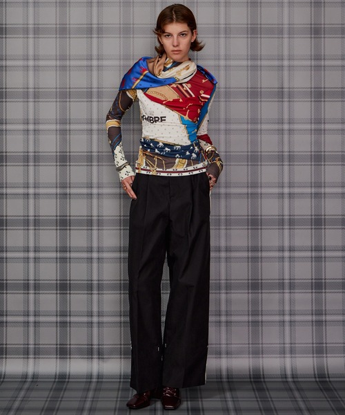 MAISON SPECIAL(メゾンスペシャル)の「CHAMBRE Scarf Top/CHAMBREスカーフトップス(Tシャツ/カットソー・レディース・マルチ/その他・FREE)」の15枚目の写真