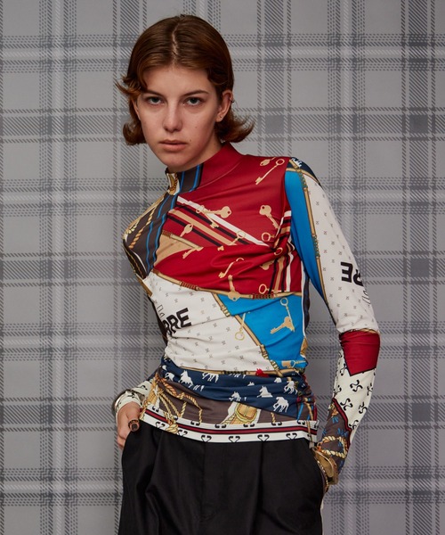 MAISON SPECIAL(メゾンスペシャル)の「CHAMBRE Scarf Top/CHAMBREスカーフトップス(Tシャツ/カットソー・レディース・マルチ/その他・FREE)」の18枚目の写真