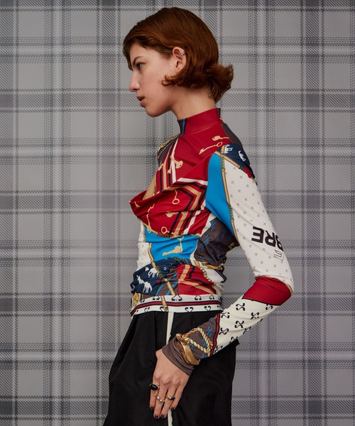 MAISON SPECIAL(メゾンスペシャル)の「CHAMBRE Scarf Top/CHAMBREスカーフトップス(Tシャツ/カットソー・レディース・マルチ/その他・FREE)」の19枚目の写真
