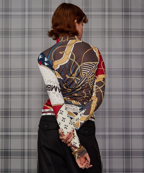 MAISON SPECIAL(メゾンスペシャル)の「CHAMBRE Scarf Top/CHAMBREスカーフトップス(Tシャツ/カットソー・レディース・マルチ/その他・FREE)」の20枚目の写真