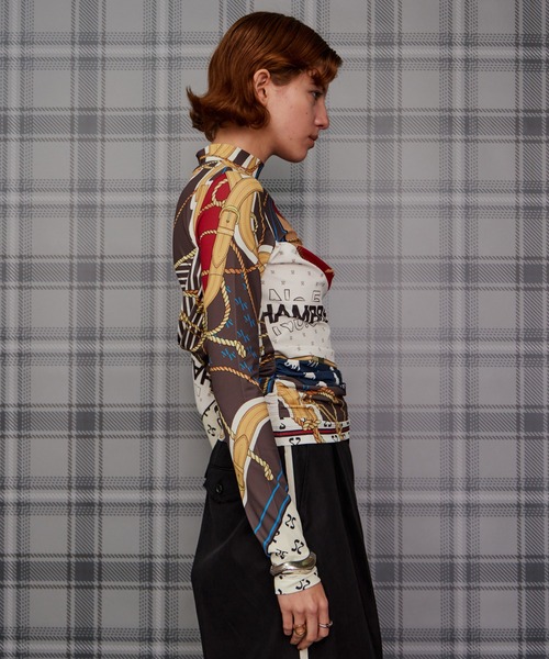 MAISON SPECIAL(メゾンスペシャル)の「CHAMBRE Scarf Top/CHAMBREスカーフトップス(Tシャツ/カットソー・レディース・マルチ/その他・FREE)」の21枚目の写真