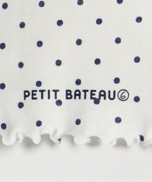 PETIT BATEAU(プチバトー)の「【別注】<PETIT BATEAU for 6>メローロック Tシャツ(Tシャツ/カットソー・レディース・ブラック/ライトピンク/ホワイト・FREE)」の8枚目の写真