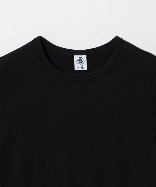 PETIT BATEAU(プチバトー)の「【別注】<PETIT BATEAU for 6>メローロック Tシャツ(Tシャツ/カットソー・レディース・ブラック/ライトピンク/ホワイト・FREE)」の10枚目の写真