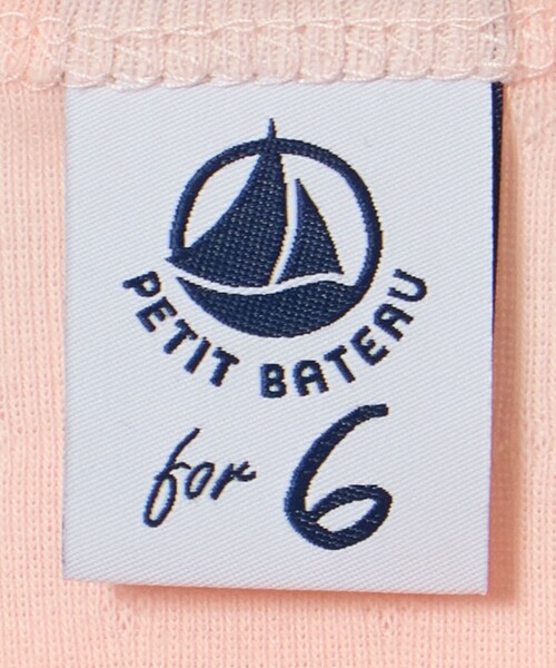 PETIT BATEAU(プチバトー)の「【別注】<PETIT BATEAU for 6>メローロック Tシャツ(Tシャツ/カットソー・レディース・ブラック/ライトピンク/ホワイト・FREE)」の18枚目の写真