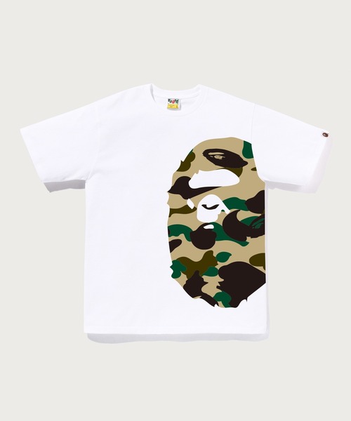 1ST CAMO SIDE BIG APE HEAD TEE（Tシャツ/カットソー）｜A BATHING