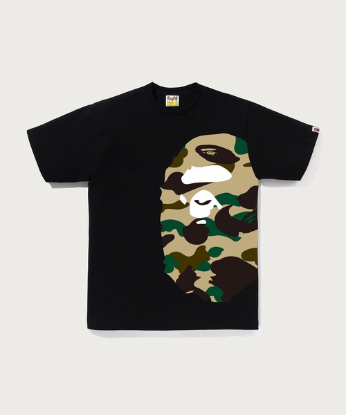 1ST CAMO SIDE BIG APE HEAD TEE（Tシャツ/カットソー）｜A BATHING