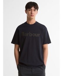 Barbour（バブアー）の「タータン ロゴ グラフィック オーバーサイズ Tシャツ（Tシャツ/カットソー）」