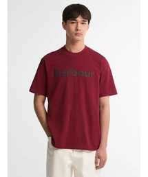 Barbour（バブアー）の「タータン ロゴ グラフィック オーバーサイズ Tシャツ（Tシャツ/カットソー）」