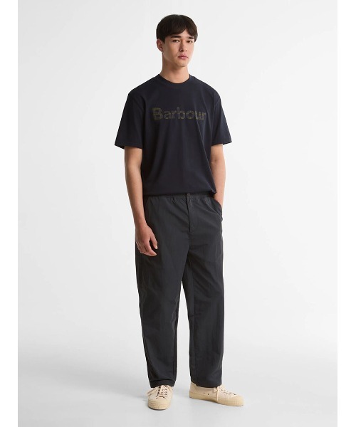 Barbour(バブアー)の「タータン ロゴ グラフィック オーバーサイズ Tシャツ(Tシャツ/カットソー・メンズ・ネイビー/イエロー/レッド/グリーン・40/36/38/42)」の21枚目の写真
