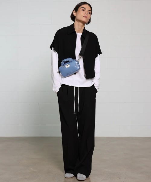 WOUF(ウーフ)の「【WOUF / ウーフ】ミニショルダーバッグ(ショルダーバッグ・レディース・ブラック系その他/ロイヤルブルー/スカイブルー・ONE SIZE)」の7枚目の写真