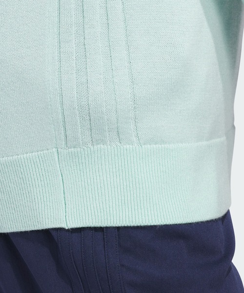 adidas(アディダス)の「オリジナルス カシミヤ ブレンド セーター【adidas Golf/アディダスゴルフ】(スウェット・メンズ・グリーン・XX-LARGE/3XL/LARGE/MEDIUM/SMALL/X-LARGE)」の5枚目の写真