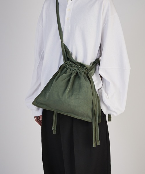 ITTI(イッチ)の「【ITTI/イッチ】MARY RED CROSS BAG / CERATO BR(ショルダーバッグ・メンズ・オリーブ/ブラック・FREE)」の15枚目の写真