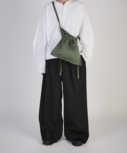 ITTI(イッチ)の「【ITTI/イッチ】MARY RED CROSS BAG / CERATO BR(ショルダーバッグ・メンズ・オリーブ/ブラック・FREE)」の17枚目の写真