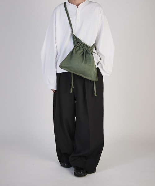 ITTI(イッチ)の「【ITTI/イッチ】MARY RED CROSS BAG / CERATO BR(ショルダーバッグ・メンズ・オリーブ/ブラック・FREE)」の18枚目の写真